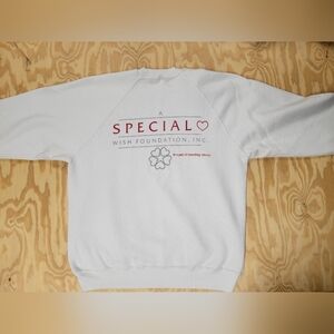 Vintage Special Wish Foundation White Sweatshirt